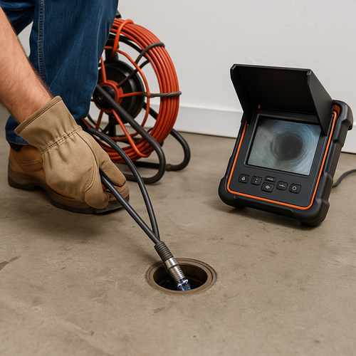 video camera leak inspection